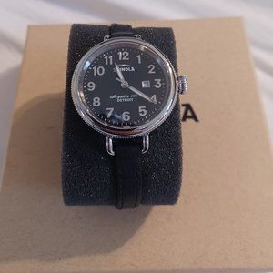 Shinola Detroit Birdy Leather Strap Watch